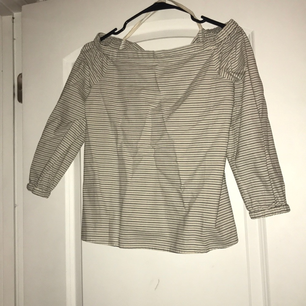 Madewell off the shoulder top